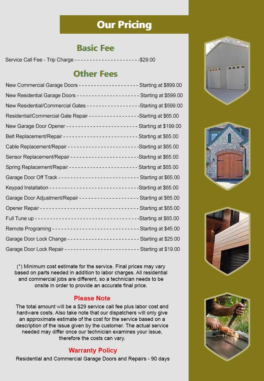 HighTech Garage Doors Castle Rock, CO 303-848-3272