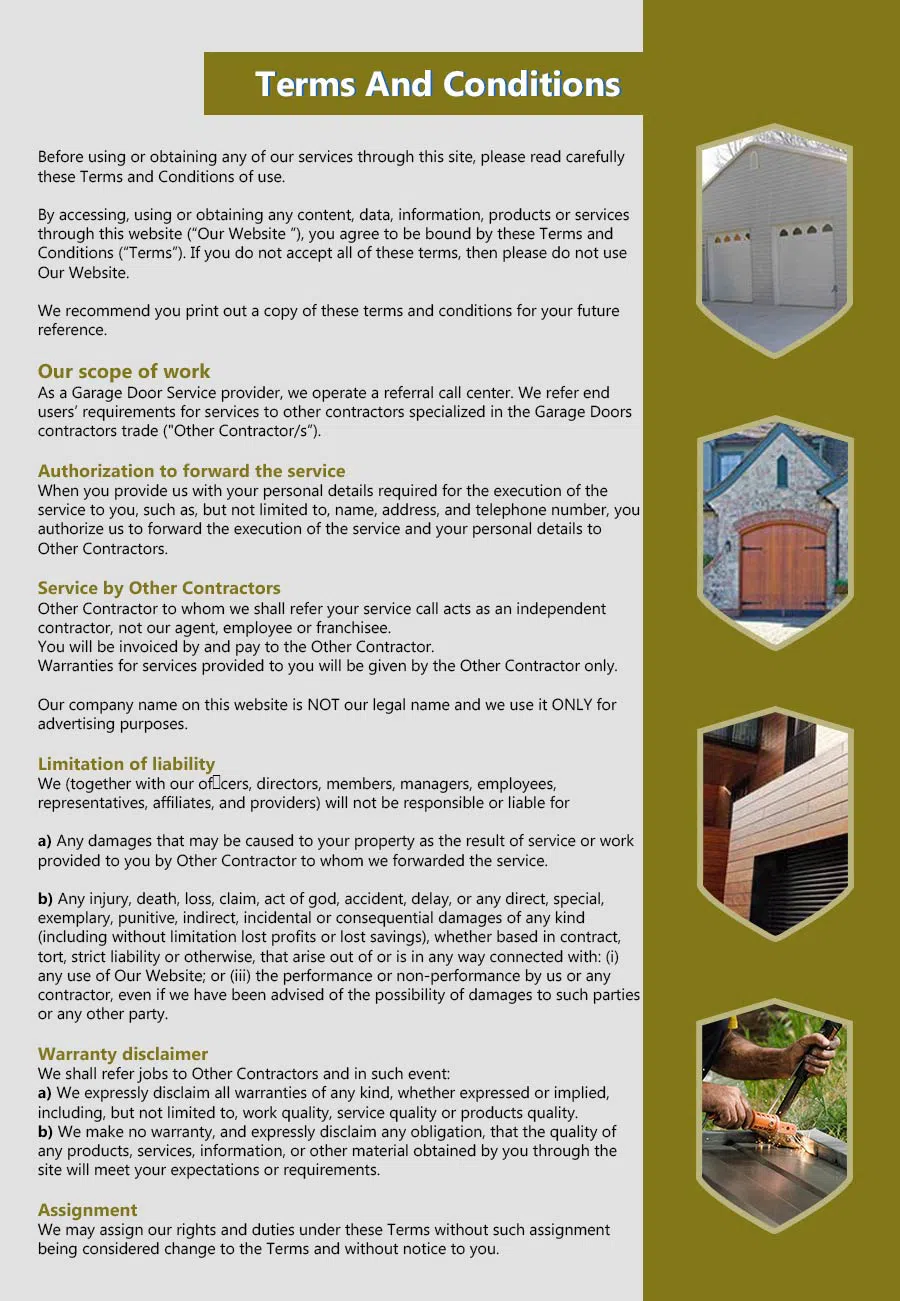 HighTech Garage Doors Castle Rock, CO 303-848-3272